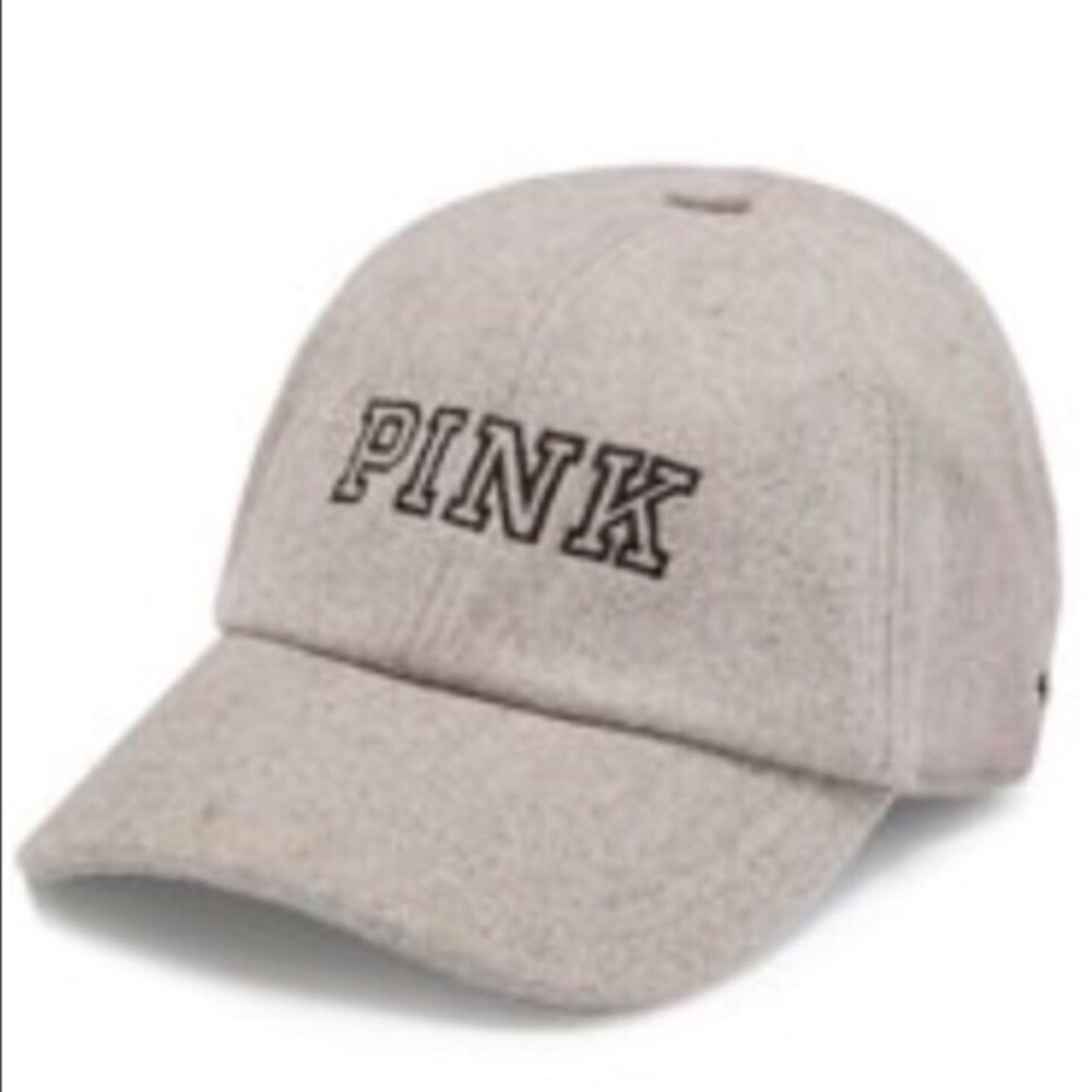 NWT Victoria Secret Pink Wool Baseball Hat